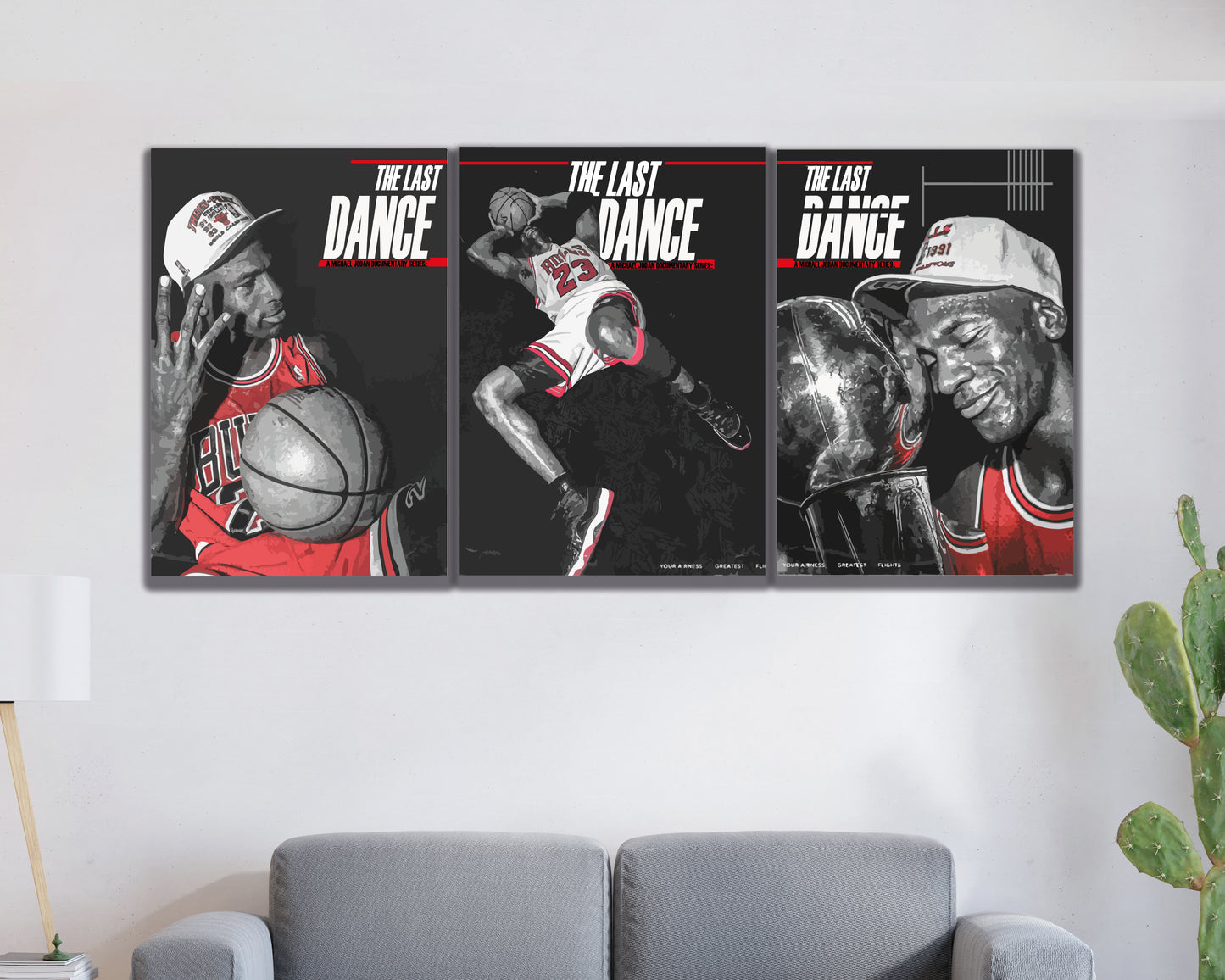 Colección Michael Jordan x 3 Retablos