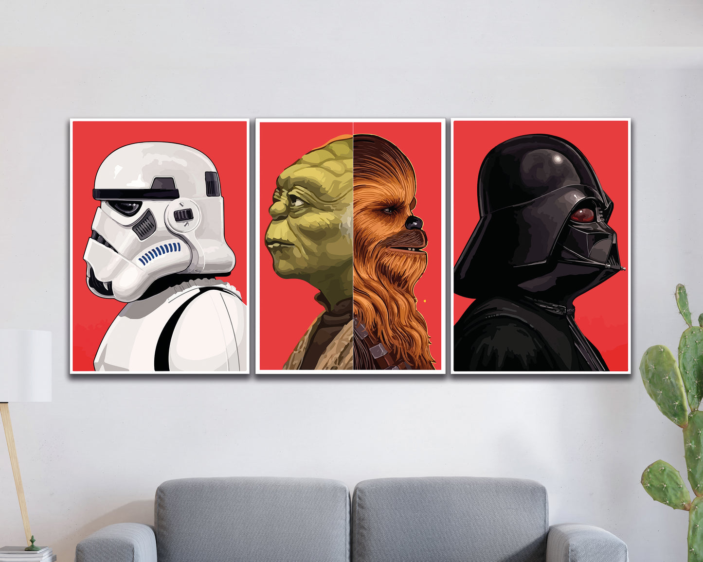 Colección Star Wars x 3 Retablos