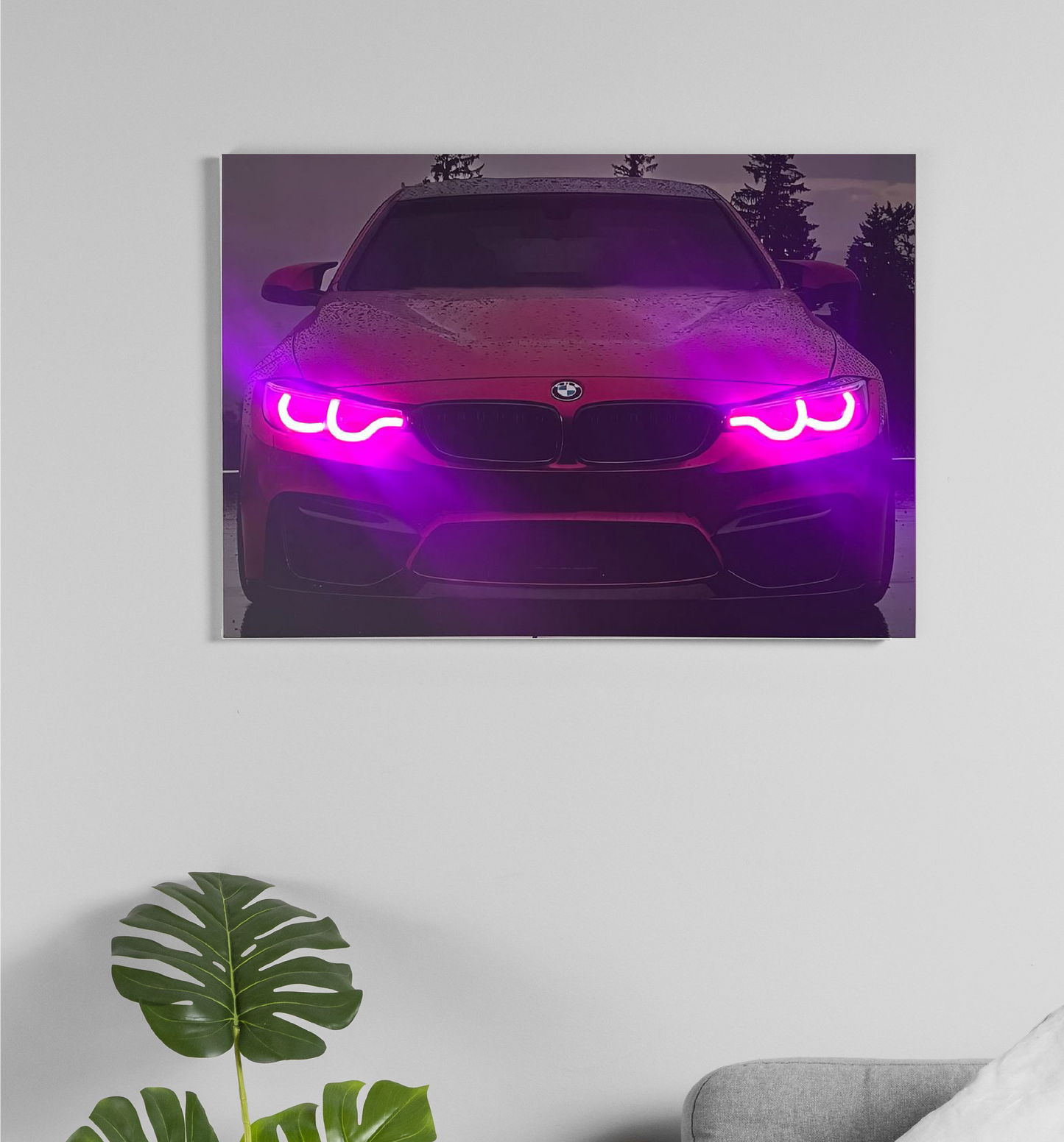 Cuadro Neón BMW