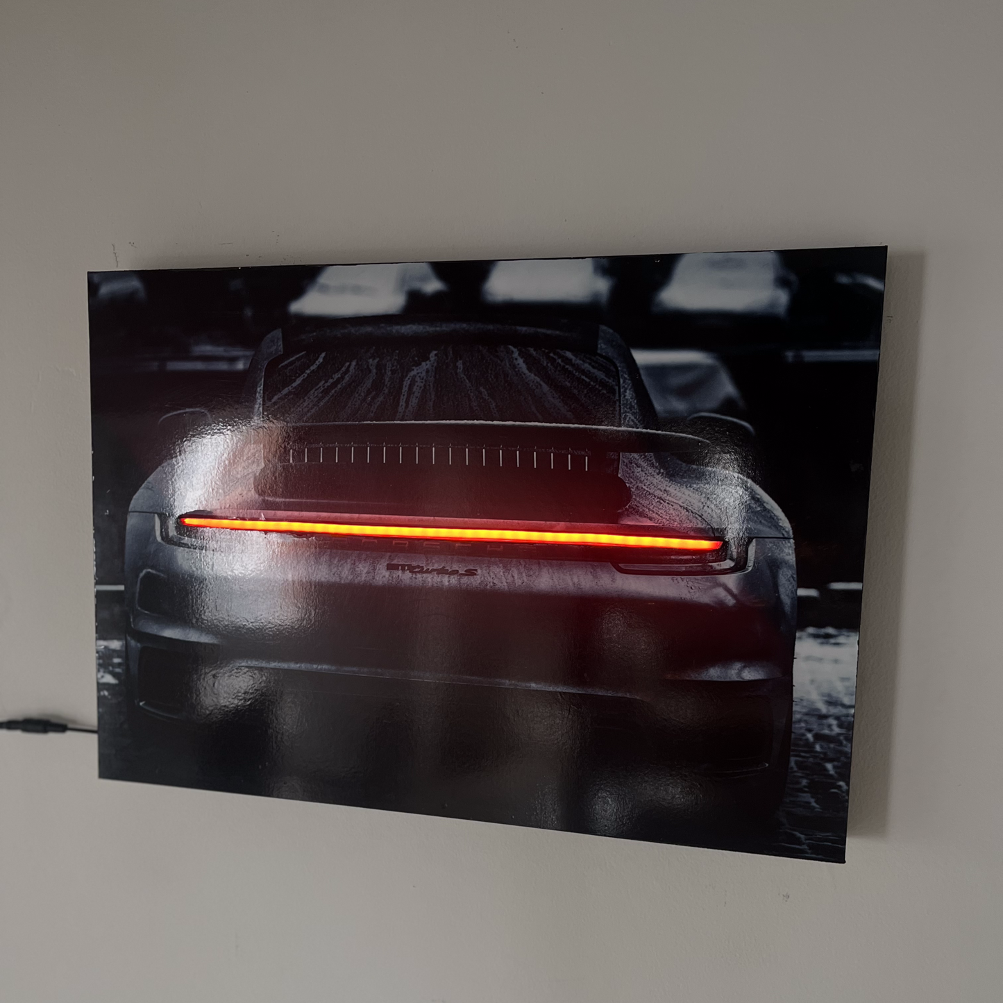 Cuadro Neón Porsche