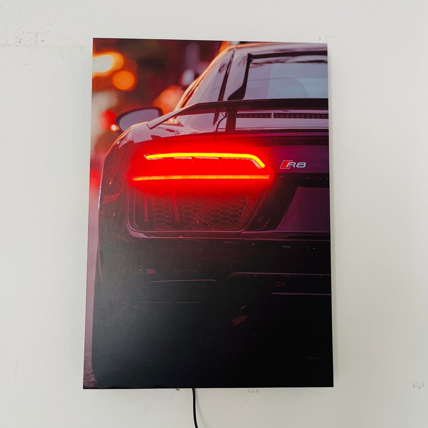 Cuadro Neón Audi R8