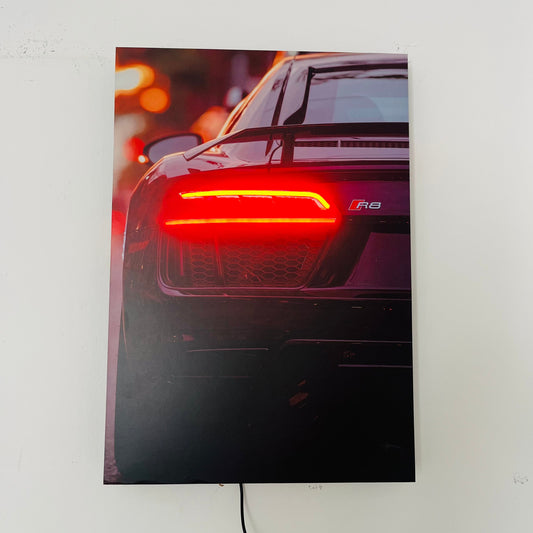 Cuadro Neón Audi R8