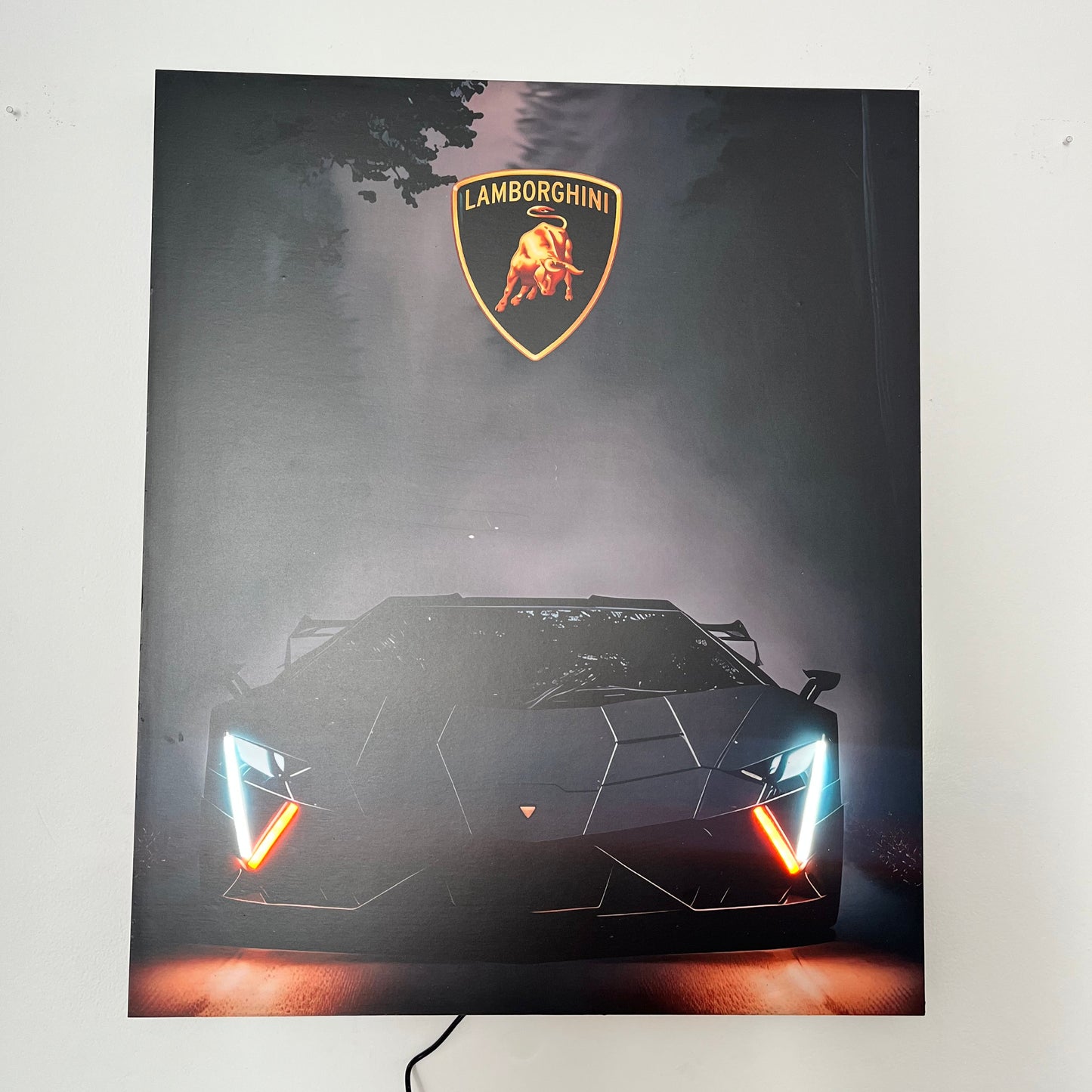 Cuadro Neón Lamborghini